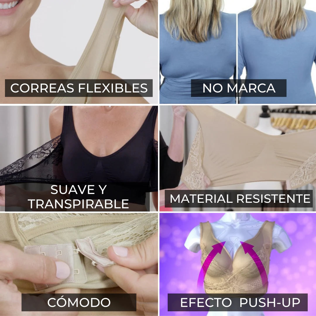 Pack de 3 Sujetadores Moldeadores Push-up
