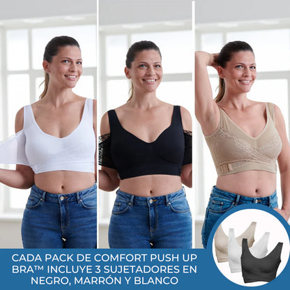 Pack de 3 Sujetadores Moldeadores Push-up