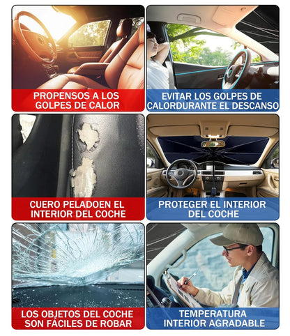 Parasol Para Coche GourmixPRO™ Premium + ¡REGALO GRATIS!