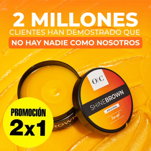 🔥OFERTA VERANO 2x1🔥 Acelerador de Bronceado Shine Brown