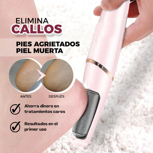 Pedicura Electrica: Pies Suaves en Minutos (Carga USB)